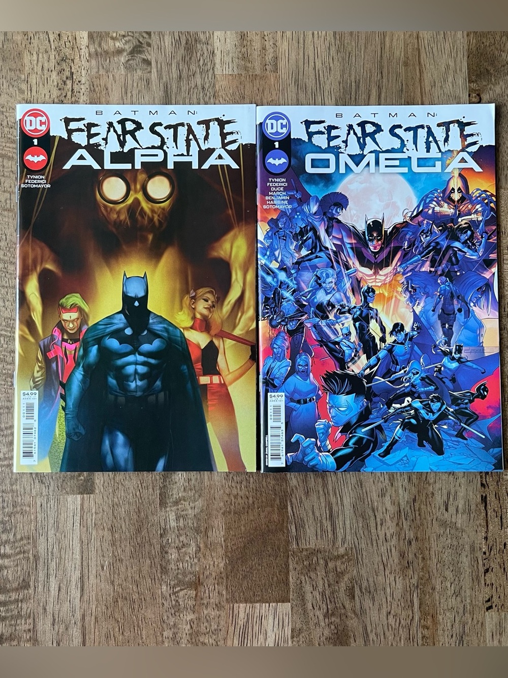DC Comics Batman Fear State 2-Pack #Alpha 1, OMEGA 1 (2022)